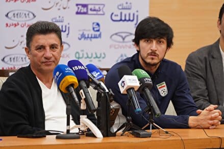 کنفرانس خبری سرمربی تیم ملی پیش از دیدار با هنگ کنگ