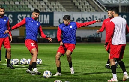 برگزاری آخرین تمرین تیم ملی پیش از دیدار برابر هنگ‌کنگ چین
