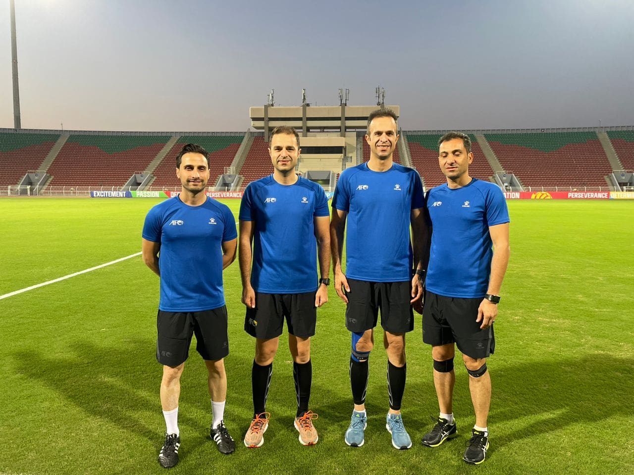قضاوت تیم داوری ایرانی در مسابقات ای‌اف‌سی کاپ
