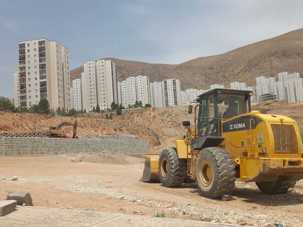 جمع آوری بساط دلالان از سایت مسکن مهر خرم‌آباد