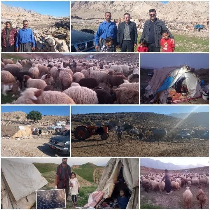 توزیع ۲۰ تانکر آب بین خانوارهای عشایر بروجرد