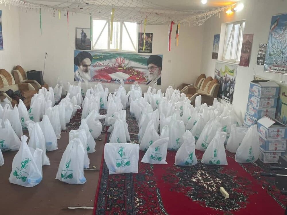 توزیع بیش از ۵ هزار بسته غذایی بین نیازمندان در بروجرد