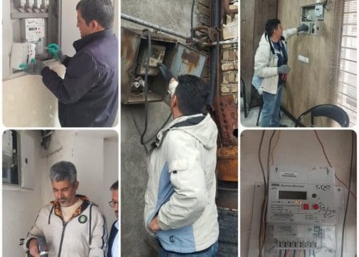 اجرای طرح تعویض کنتورهای قدیمی با کنتورهای هوشمند در شهرستان ازنا