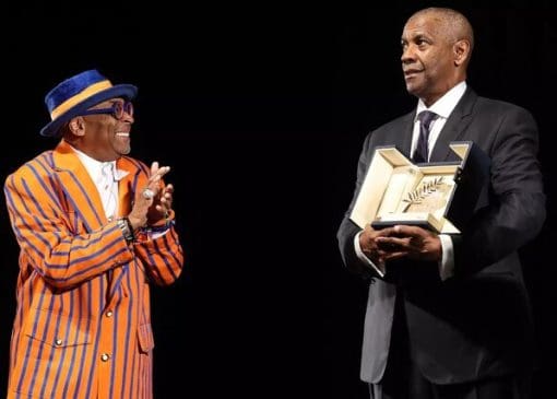 دنزل واشنگتن با نخل طلای افتخاری غافلگیر شد