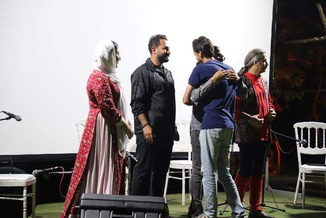 اولین جشنواره ملی فیلم فضای باز در سکانس پایانی