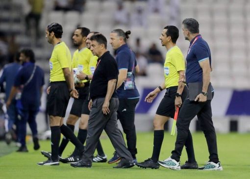 اعتراض فدراسیون فوتبال به قضاوت دیدار با قطر