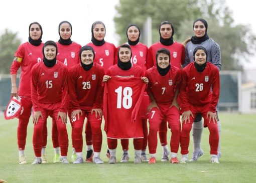 برد ۷ گله تیم ملی فوتبال زنان ایران مقابل عراق