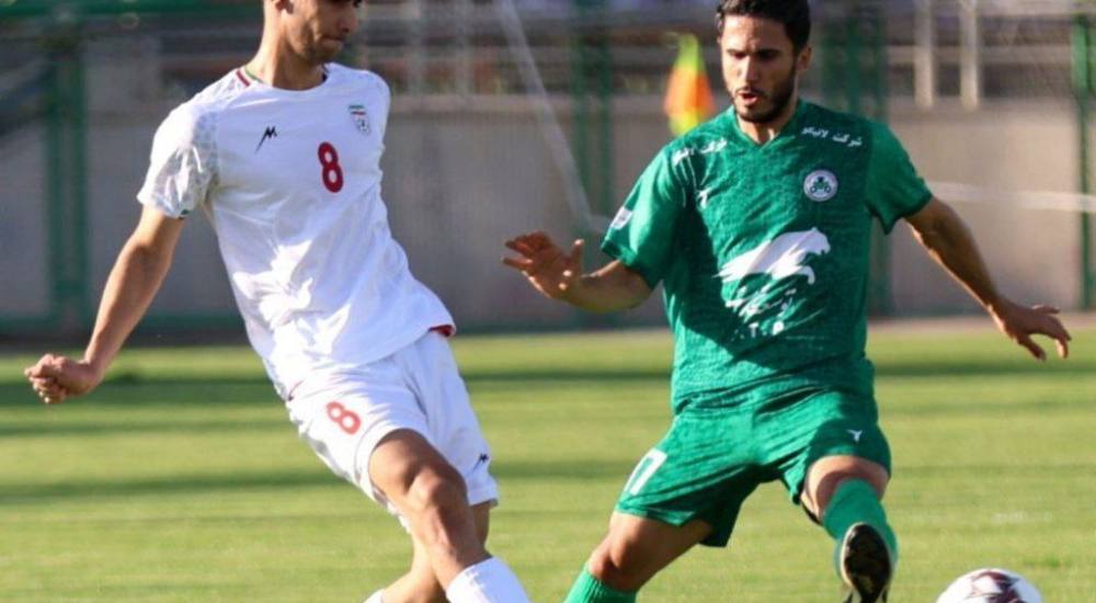 تساوی تیم ملی امید مقابل ذوب آهن در بازی دوستانه