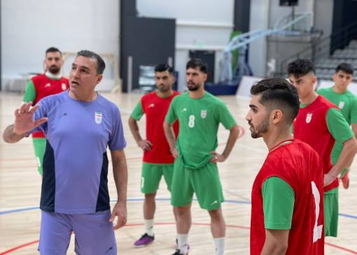 آغاز تمرینات تیم ملی فوتسال ایران در روسیه