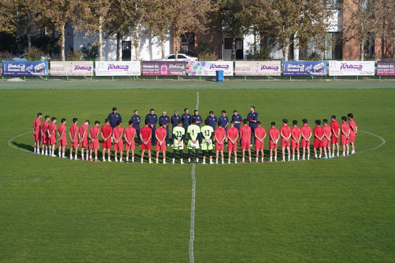 گزارش تصویری تمرین امروز شنبه تیم ملی نوجوانان