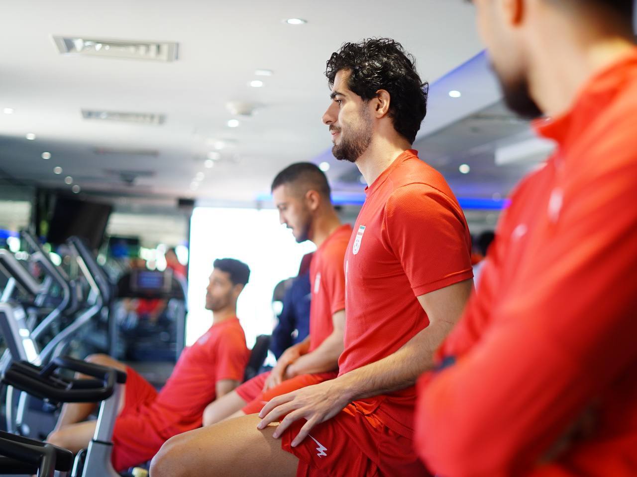 گزارش از برنامه تیم ملی یک روز پس از پیروزی برابر کیپورد