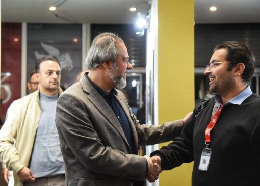 بازدید رائد فریدزاده از خانه جشنواره جهانی فیلم فجر