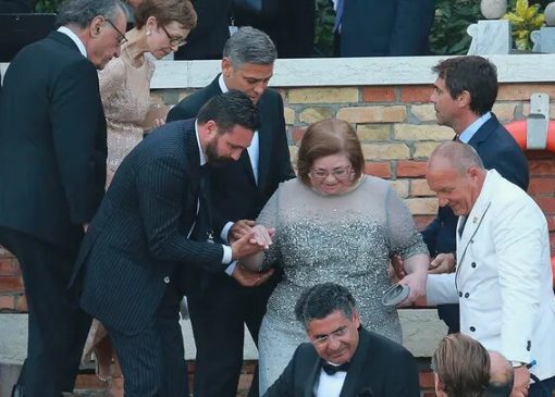 جورج کلونی عزادار شد+عکس‌