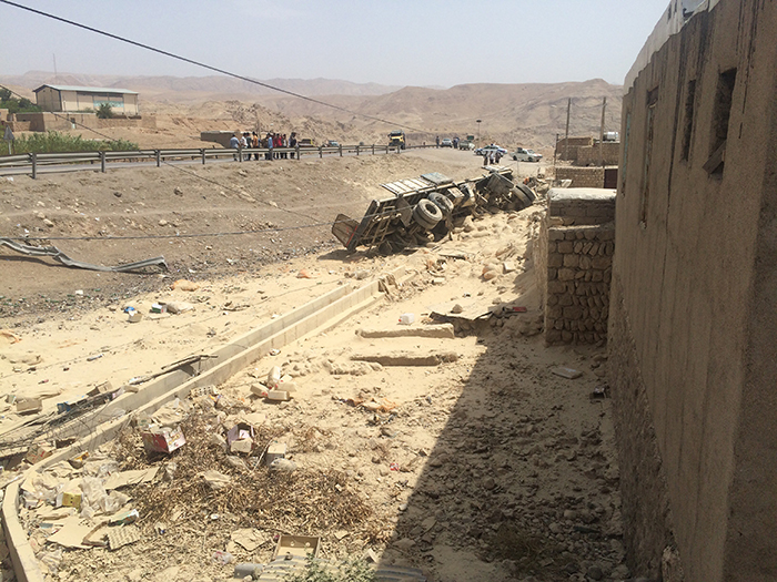 تصادف مرگبار در دهستان پاعلم شهرستان پلدختر